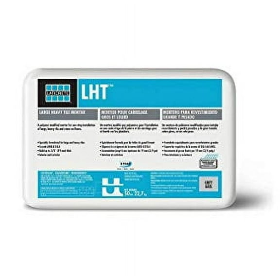 LATICRETE LHT THINSET, Gray 50