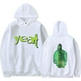 thumbnail image 2 of Yeat 2alive Green tour Hoodie merch 2023 pop graphics print Unisex Trendy Casual Streetwear Sweatshirt, 2 of 3