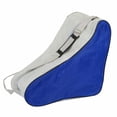thumbnail image 2 of stanreset Breathable Roller Skate Bag Storage Pouch Adjustable Metal Hook Staking Holder Large Capacity Shoulder Strap Carry Case Blue, 2 of 7