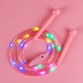 thumbnail image 3 of CSChome LED Jump Rope Children Skipping Rope with LED Colorful Light Comfortable Grip Electronic Luminous Jump Rope Fitness Equipment, 3 of 7