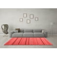 thumbnail image 3 of Ahgly Company Indoor Rectangle Abstract Red Contemporary Area Rugs, 7' x 9', 3 of 4