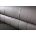 thumbnail image 4 of Alexent Modern Faux Leather Upholstered Living Room Sofa in Gray, 4 of 12