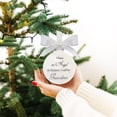 thumbnail image 3 of kjfeif Christmas Tree Ball Ornaments Clear Feather Ball Angel Memorial Ornament I Have an Angel in Heaven I Call Him My Grandma - Family Memorial Loss of Loved One Hanging Pendant Xmas Tree Décor, 3 of 8