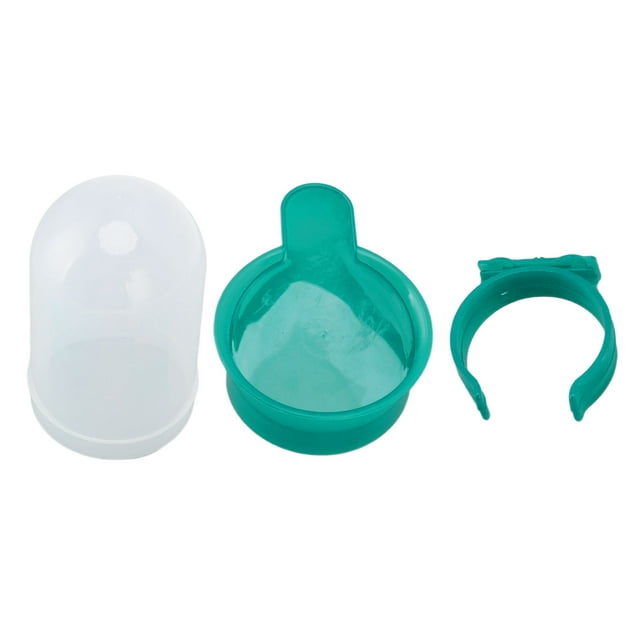 Comedero Para Pájaros, Fuerte Dureza, Alimentador De Agua Para Palomas, Plástico, Conveniente, Resistente A La Presión Para Loros Para Interiores YLSHRF 500ML