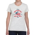 thumbnail image 4 of Independence Day Waving Flag Sweatshirt Women -Image by Shutterstock, Female Small, 4 of 7