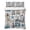 Sky Blue, variant on Twin Quilt Set 68''x86'', Navy Blue Spring Floral Lightweight Summer Bedspread Coverlet Set with 2 Pillow Shams, Elegant Pastoral Flowers Breathable All Season Quilt Bedding for Dorm/Bedroom