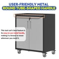 thumbnail image 5 of Heavy Duty Metal Storage Cabinet on Wheels – Tool Cabinet for Garage, Office, Home Organizer, 5 of 11