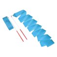 thumbnail image 1 of Uxcell 2 Pcs Dance Ribbons, 78.7" Rhythmic Gymnastics Ribbon Streamers Dancer Wand Twirling Dancing Ribbons for Artistic Dancing Gymnastics Training, Blue, 1 of 7
