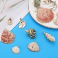 thumbnail image 4 of Charm SUNNYCLUE, 16 unidades, conchas naturales a granel, 8 estilos, 4 of 5