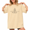 apricot-1, variant on KVHYVH Women's St Catherine Of Siena Quote Flame Graphic Christian Faith Cropped Short Sleeve T‑shirt Relaxed Fit