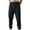Z01-Black, variant on Momasggi Men's Cargo Pants Baggy Drawstring Elastic Waist Hiking Pants Casual Workout Tactical Joggers Pants with Pockets Khaki XL