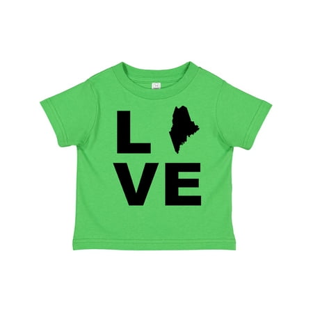 

Inktastic Love Maine Gift Toddler Boy or Toddler Girl T-Shirt