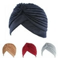 thumbnail image 3 of D-GROEE Stretch Turbans Spandex Solid Color Cross Shape Turbantes Para La Cabeza De Mujer Head Turbans Head Turbans Turbines for Women Girls, 3 of 7