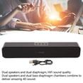 thumbnail image 4 of Bar Speaker, Noise Reduction   Soundbar 1200mAh 5 Playback Modes HiFi Sound  for Home, 4 of 7