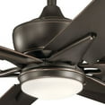 thumbnail image 5 of 60" Kichler Szeplo II Bronze Wet LED Ceiling Fan with Wall Control, 5 of 13