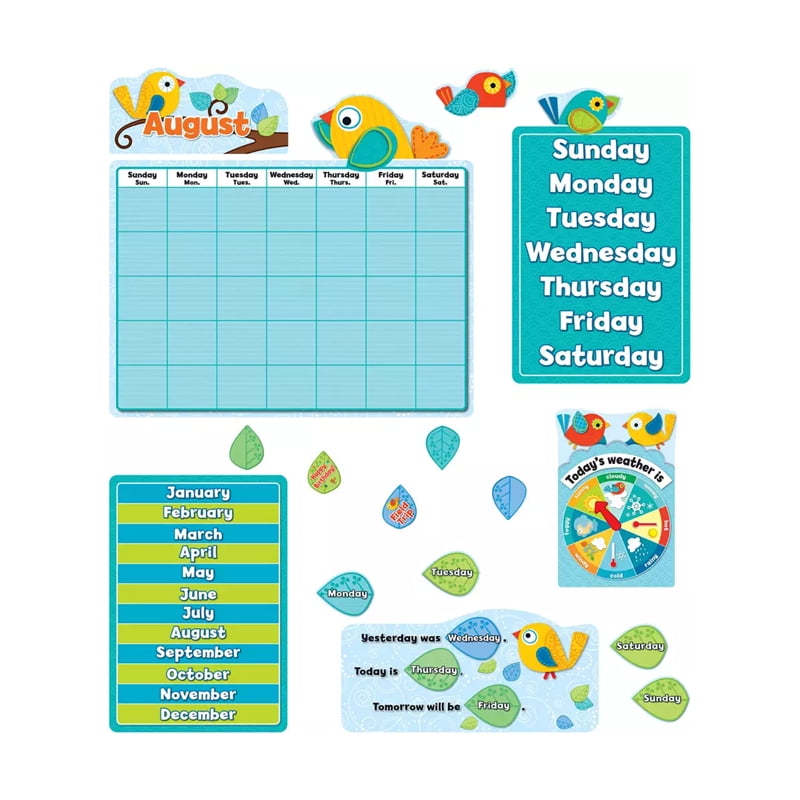 Carson Dellosa Boho Birds Calendar 2 Ea 110234
