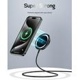 thumbnail image 2 of for Mag-Safe Charger, Magnetic Wireless Charger Made for iPhone 16/16 Pro/16 Pro Max/16 Plus/15/14/13/12 Series, 15W Max Fast Mag Safe Charging Pad for AirPods Pro 3 2 (Black), 2 of 7