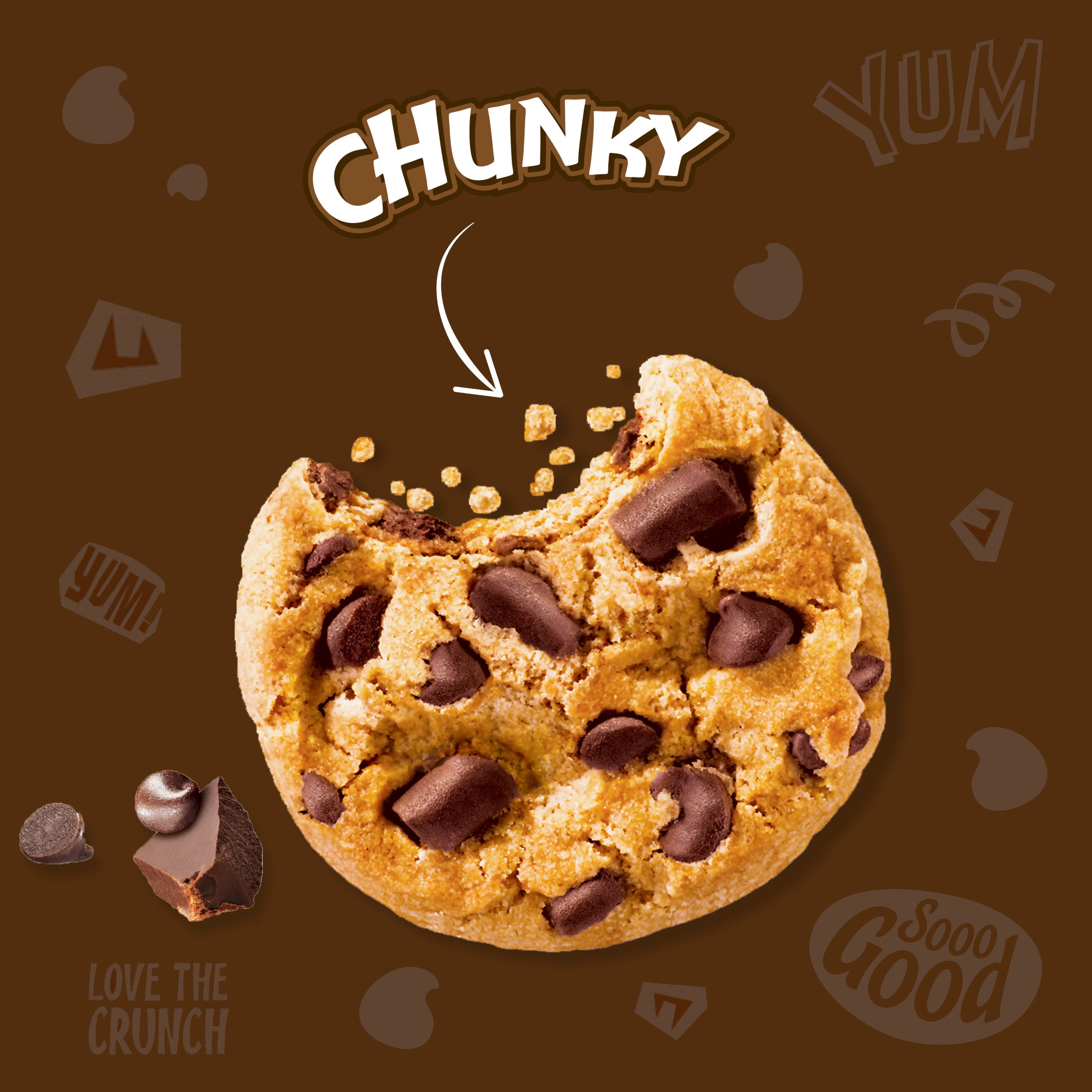 Chips Ahoy! Chunk Chocolate Chip Cookies, King Size, 4.15 Oz 