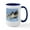 White/Navy Inside, variant on CafePress - Siamese Cat 9W055D 074 Ceramic Mug - 15 oz Ceramic Large Mug