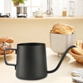 thumbnail image 2 of Wosthever Cafetera de largo y estrecho de acero inoxidable para verter sobre goteo, tetera de cuello de cisne de 250ml Juegos de servir café y té, 2 of 6