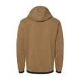 thumbnail image 2 of LAT 6996 Adult Statement Fleece Hoodie-Coyote Brown/Black-M, 2 of 2