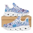 thumbnail image 1 of Zapatos de plataforma ligeros con estampado de libros escolares de moda, transpirables y antideslizantes, zapatillas suaves y cómodas de verano., 1 of 6
