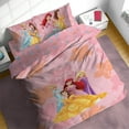 thumbnail image 4 of Princess Delightful Days 7 Piece Full Size Kids Comforter Set with Shams - Disney Princess Bedding for Girls Room, 4 of 5