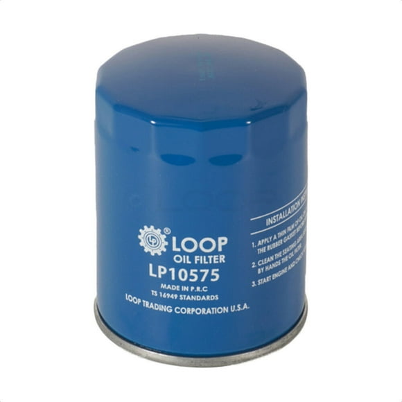 LOOP Engine Oil Filter LOP-LP10575 for Car Ford F-150 Chevrolet GMC Sierra 1500 Silverado Explorer Edge Equinox Escape Cadillac Terrain Transit-250 Mustang Traverse Fusion Lincoln Acadia Buick 2500 HD