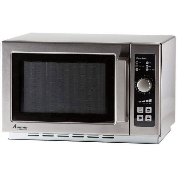 Amana RCS10DSE Medium-Duty Microwave Oven, 1000W