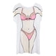 thumbnail image 2 of 2xFunny Mujer de Camiseta Casual Camiseta Tops Cumpleaños Rosa Sunnimix bikini cuerpo cubrir, 2 of 8
