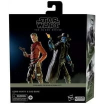 Hasbro Star Wars Black Series Cobb Vanth & Cad Bane Collectible Action Figure 2 Pieces, Black