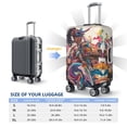 thumbnail image 2 of Fantasy Colorful Beast Luggage Cover Anti Scratch, Elastic Suitcase Protector Suitcase Covers for Luggage Fits 18-32 Inch Luggage, 2 of 5