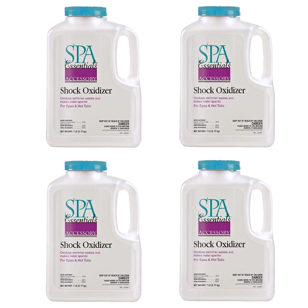 Spa Essentials Hot Tub Shock and Oxidizer Sanitizer & Cleaner, 7 Pounds