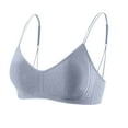 thumbnail image 2 of Womens Bras Comfortable Thin Straps Elegant Bras Wire Free Underwear Comfortable Push Up Bra Everyday Bralettes L, 2 of 5