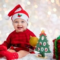 thumbnail image 2 of UPGRATOR 1Pc Wooden Christmas Tree Decor Mini Xmas Tree for Wedding Festive Atmosphere, 2 of 4