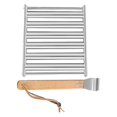 thumbnail image 2 of 1 Set Of Sausage Roller Sausage Roller Grilling Rack Portable Grill Roller For Camping Picnic With Skewers, 2 of 2