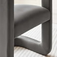 thumbnail image 5 of Winslow Barrel Performance Velvet Dining Chair in Storm Gray, 5 of 10