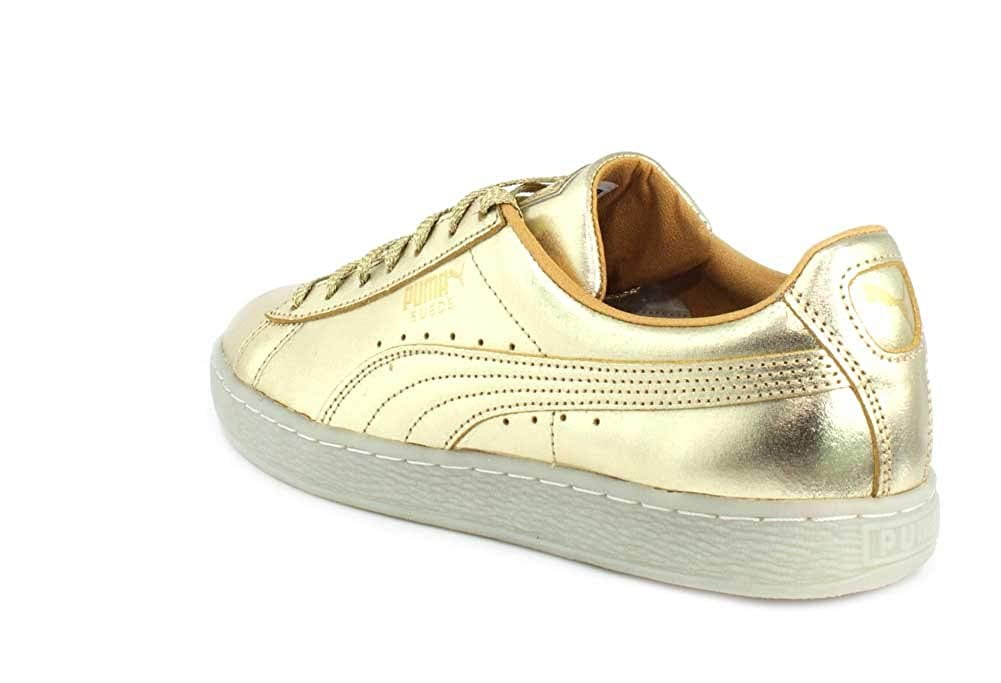 keten Tien Malawi Puma Suede Classic "50th Anniversary" Men's Shoes Gold 366341-01 -  Walmart.com