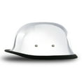 thumbnail image 2 of Daytona Helmets Premium Classic German Novelty Motorcycle Helmet, Chrome Mirror, 2 of 7