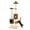 Brown, variant on Demi Bonn 75" Modern Cat Tree Tower for Indoor Cats, 6-level Large Wood Cat Condo with Scratching Post and Removable Pads for Small Large Cats, Gray