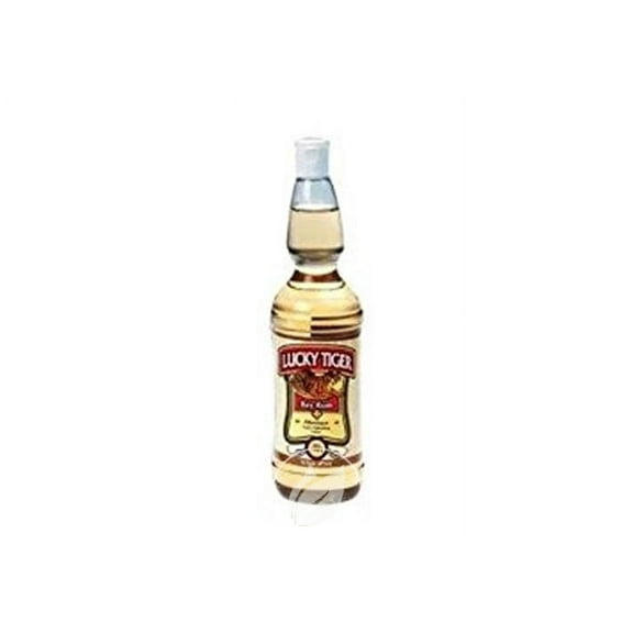 Barber Shop After Shave Bay Rum 16 oz by Lucky Tiger, Pack of 2