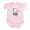 Petal Pink, variant on CafePress - Girl & Pit Percussion Infant Bodysuit - Baby Light Bodysuit, Size Newborn - 24 Months