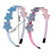 thumbnail image 2 of Diademas para niñas, bandas para la cabeza de lentejuelas para niños pequeños con dientes, diadema antideslizante, accesorios para el cabello (2 uds) MFZFUKR BST3000989-3, 2 of 5