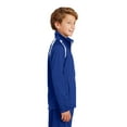 thumbnail image 3 of Sport-Tek YST90 Kids Tricot Track Jacket, 3 of 6