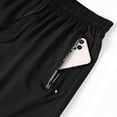 thumbnail image 6 of Ydojg Shorts Mens Casual Summer Shorts Breathable Ice Silk Athletic Loungewear Beachwear Sporty Outdoor Wear Black 8Xl, 6 of 6