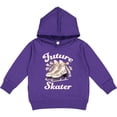 thumbnail image 2 of Inktastic Ice Skating Future Skater Toddler Hoodie, 2 of 4