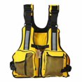thumbnail image 3 of Adult Adjustable Life Jacket Vest Marine Reflective Sailing Kayak Fly Fishing Adjustable Adult Life Jacket Life Saver, 3 of 5