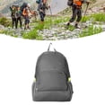 thumbnail image 4 of Mochila plegable, Tela de oxford impermeabiliza la mochila múltiple de múltiples bolsillo de mochila de múltiples bolsillo deseño ergonómico suave 16l para acampar, 4 of 7