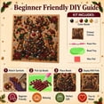 thumbnail image 5 of WDOBM Christmas Pearl Painting Kit, Christmas Diamond Painting Kit with Frame, Pearl Painting Kit for Adults Beginners, Santa Claus Pearl Dot Painting Canvas Kit for Home Wall Decor, 5 of 9