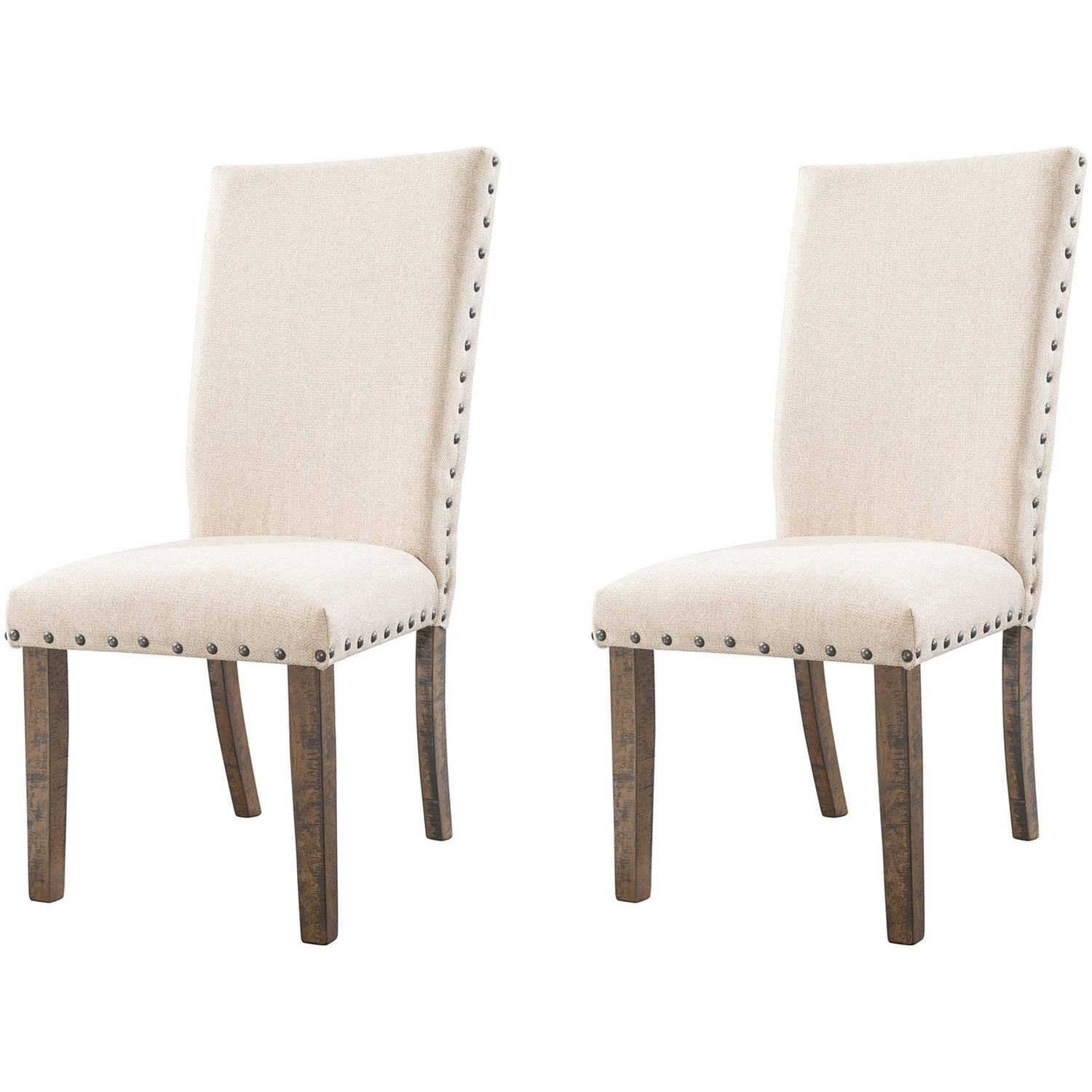 Picket House Furnishings Dex 5-Piece Dining Set-Table, 4 Upholstered Side Chairs